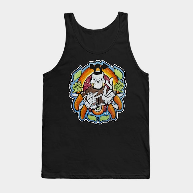 Beer monk Tank Top by TheSludgeboss